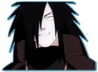 😁 cbfd2361 Madara Uchiha Naruto Anime, Manga, Naruto, Madara, Uchiha, Personaggio telegram sticker