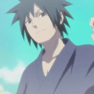 ⚖ ed52963d Uchiha Kagami Naruto Animé, Uchiwa, Kagami, Ninja telegram sticker