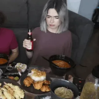 🕳 2e380f02 eten, ramen, sushi, tempura, maaltijd, eten telegram sticker