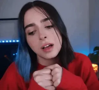 🕳 4fecedda vrouw, portret, meisje, gezicht, persoon, schoonheid telegram sticker