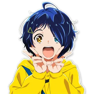 Madi Anime whatsapp stickers