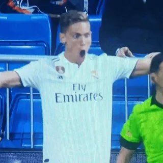 ❇️ a7f60718 Fly Emirates piłka nożna, piłka nożna, sport, zawodnik, koszulka, sportowiec, Real Madryt telegram sticker