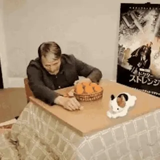 Мадс Миккельсен @freetopsticker telegram stickers