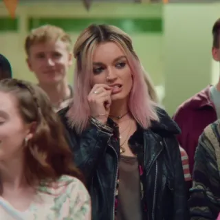 🌸 df51ff00 Maeve Wiley Sex Education Maeve, Sex Education, Netflix, postać, dziewczyna, nastolatka telegram sticker