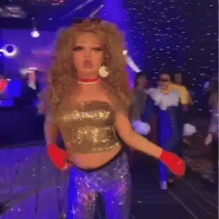 😎 fb359285 osoba, kobieta, portret, glamour, styl, moda telegram sticker