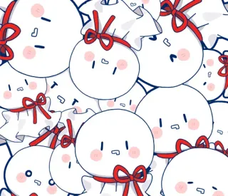 😐 57a72940 bambola, portafortuna, amuleto, teru teru bozu, bel tempo, cultura giapponese telegram sticker