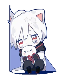 Мафу-Мафу @nyasticks whatsapp stickers