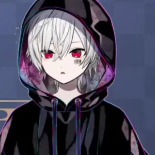 ☁️ 7c0cadb9 Аниме, Аниме парень, Толстовка, Манга, Мультфильм whatsapp sticker