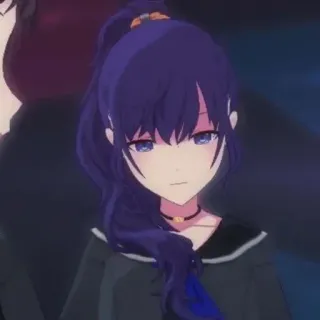 🕳 4c2fd3de Anime, Wanita, Karakter, Potret, Gadis telegram sticker