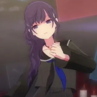 🕳 6d50e867 Anime, Gadis, Kartun, Karakter, Seragam telegram sticker