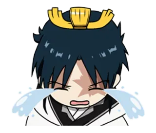 😭 6bfd52ee 애니메이션, 울음, 슬픈, 캐릭터, 귀여운 telegram sticker