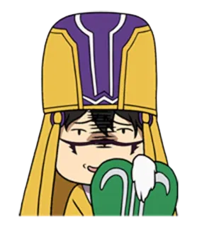 👹 d21eb23a 애니메이션, 치비, 캐릭터, 웃긴, 귀여운, 만화 telegram sticker