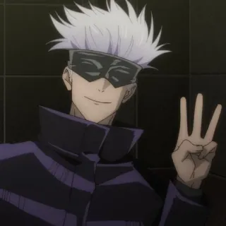 🌟 04892e8f Gojo Satoru Jujutsu Kaisen อนิเมะ, มังงะ, โกโจ, มหาเวทย์ผนึกมาร, ซาโตรุ, ตัวละคร, อนิเมชั่น, รายการทีวี telegram sticker