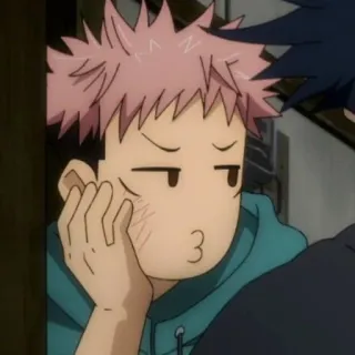 🌟 2de1fb5e อนิเมะ, สติกเกอร์, การ์ตูน, ผมสีชมพู, สีหน้า, น่ารัก, มังงะ telegram sticker