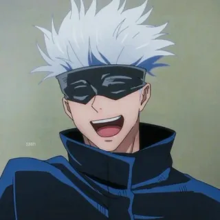 🌟 617455f9 Gojo Satoru Jujutsu Kaisen อนิเมะ, มังงะ, โกโจ, โกโจ ซาโตรุ, มหาเวทย์ผนึกมาร, ตัวละคร telegram sticker