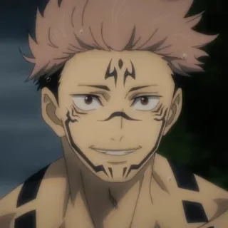 🌟 b64c6b6e Sukuna Jujutsu Kaisen อนิเมะ, สุกุนะ, มหาเวทย์ผนึกมาร, พลังไสยเวท, ตัวละคร telegram sticker