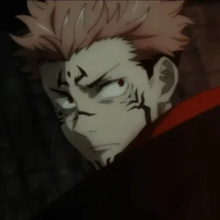 🌟 d9ee97b7 Itadori Yuji Jujutsu Kaisen อนิเมะ, มังงะ, โชเน็น, คำสาป, พ่อมด, ผมแดง, รอยสัก, เหนือธรรมชาติ telegram sticker