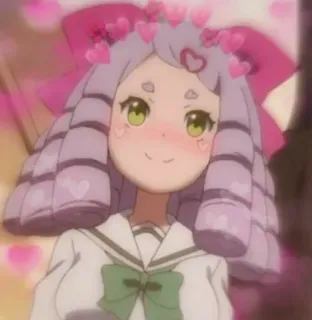 @anime_stickerr Сайт девочек волшебниц telegram stickers