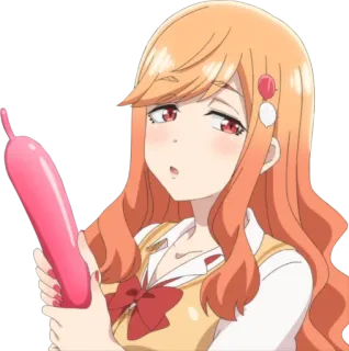 😯 8dcbcbd1 Anime, Personnage, Fille, Femme, Ballon whatsapp sticker