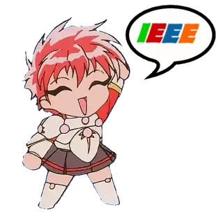 🎉 c129d3c8 IEEE Anime, IEEE, Ingenieurwesen, Technologie, Elektronik, Logo telegram sticker