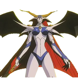 😈 d3504d69 Anime, Roboter, Mecha, Sci-Fi, Fantasy, Rüstung, Weibliche Figur telegram sticker