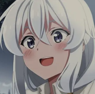 🤩 27a1c1a4 Miorine Rembran Mobile Suit Gundam: The Witch from Mercury Anime, Miorine Rembran, Gundam, Witch from Mercury, Personaje, Pelo blanco, Chica anime telegram sticker