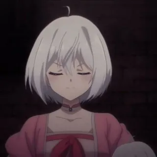 😔 4d67aff9 Anime, Mujer, Ilustración, Chica, Animación telegram sticker