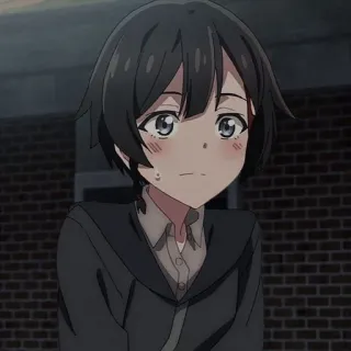 ☺️ 79f4c909 Anime, Manga, Dibujos animados, Personaje, Pelo corto, Ilustración telegram sticker