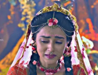 😭 b607ace2 phụ nữ, khóc, buồn, Ấn Độ, truyền thống, văn hóa telegram sticker