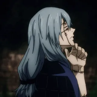 🇦🇼 07128d4c Mahito Jujutsu Kaisen Anime, Manga, Jujutsu Kaisen, Mahito, Vervloekte Geest whatsapp sticker