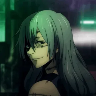 🌪 0f38312e Mahito Jujutsu Kaisen Anime, Schurk, Gennaaid, Monster whatsapp sticker