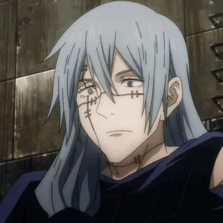 🇦🇼 1bed1b7b Mahito Jujutsu Kaisen Anime, Manga, Vloek, Schurk, Gennaaid whatsapp sticker