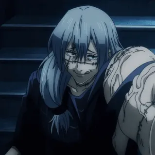 🌪 1d33d29f Mahito Jujutsu Kaisen Anime, Vloek, Schurk, Gennaaid, Jujutsu Kaisen whatsapp sticker