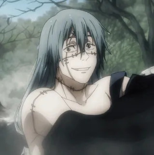 🕸 5f518529 Mahito Jujutsu Kaisen Anime, Schurk, Jujutsu Kaisen, Mahito, Vervloekte Geest whatsapp sticker