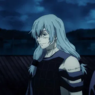 🇦🇼 65422bb4 Mahito Jujutsu Kaisen Anime, Schurk, Vervloekte geest, Gennaaid, Antagonist whatsapp sticker