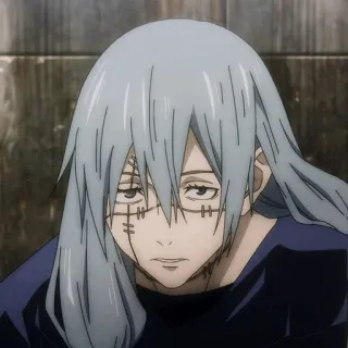 🌪 663f1615 Mahito Jujutsu Kaisen Anime, Manga, Vloek, Schurk, Gennaaid whatsapp sticker