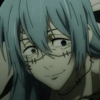 🌪 79e62f1a Mahito Jujutsu Kaisen Anime, Schurk, Hechtingen, Vervloekte geest, Jujutsu Kaisen whatsapp sticker