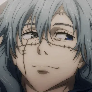 🇦🇼 99634c36 Mahito Jujutsu Kaisen Anime, Mahito, Jujutsu Kaisen, Schurk, Vervloekte Geest whatsapp sticker