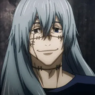 🌪 9ab848c6 Mahito Jujutsu Kaisen Anime, Manga, Schurk, Vervloekte Geest whatsapp sticker