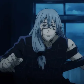 🇦🇼 bd3df392 Mahito Jujutsu Kaisen Anime, Schurk, Jujutsu Kaisen, Mahito, Vervloekte Geest whatsapp sticker