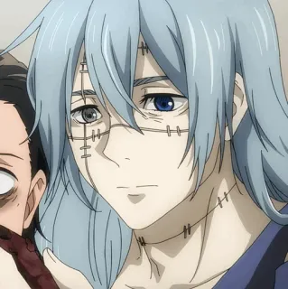 🕸 ca01183c Mahito Jujutsu Kaisen Anime, Jujutsu Kaisen, Mahito, Vervloekte geest whatsapp sticker