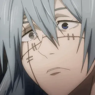 🌪 ee8b5013 Mahito Jujutsu Kaisen Anime, Manga, Jujutsu Kaisen, Mahito, Schurk whatsapp sticker