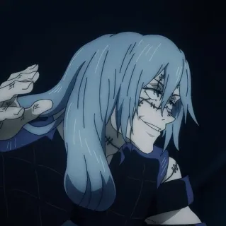 🌪 fd3e7c90 Mahito Jujutsu Kaisen Anime, Mahito, Jujutsu Kaisen, Schurk, Vervloekte Geest whatsapp sticker