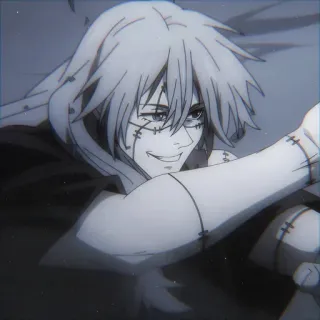 🫐 3f31b1d6 Mahito Jujutsu Kaisen anime, mahito, jujutsu kaisen, villain, cursed spirit telegram sticker