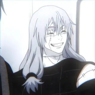 🫐 485126f2 Mahito Jujutsu Kaisen anime, manga, jujutsu kaisen, mahito, villain telegram sticker