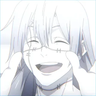 🫐 89bed75b Mahito Jujutsu Kaisen anime, character, Mahito, Jujutsu Kaisen, smile telegram sticker