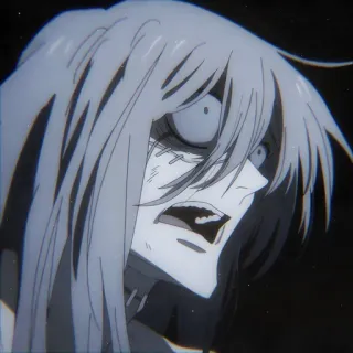 🫐 90082b97 anime, expression, cry, despair, horror, scary, emotional telegram sticker