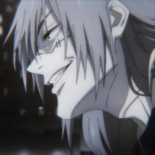 🫐 9fda5778 Mahito Jujutsu Kaisen anime, mahito, jujutsu kaisen, villain, character, fanart, sticker telegram sticker