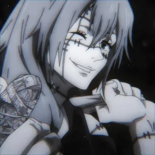 🫐 b36e0fbe Mahito Jujutsu Kaisen anime, character, Mahito, villain, stitches telegram sticker