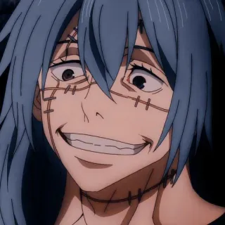 🫐 80cea847 Mahito Jujutsu Kaisen Anime, Mahito, Jujutsu Kaisen, Esprit Maudit, Vilain, Manga whatsapp sticker